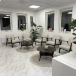 Bild på lobbyn av Estetikum i Djursholm, Stockholm